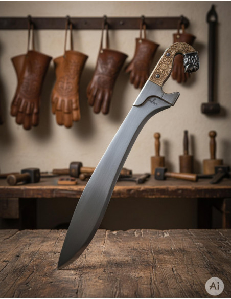 Silver Iberian Falcata