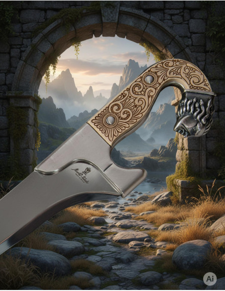 Silver Iberian Falcata