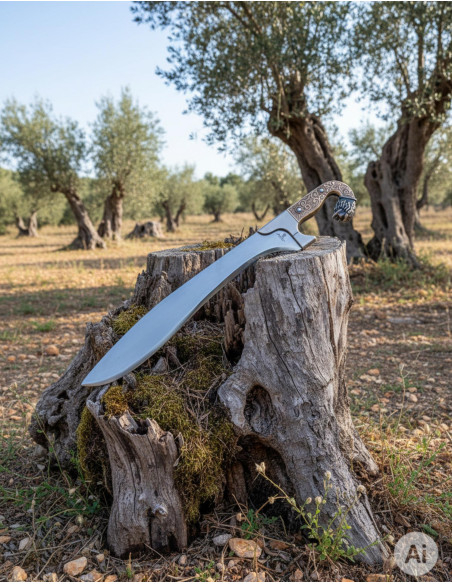 Silver Iberian Falcata