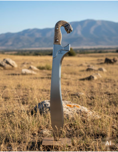 Silver Iberian Falcata