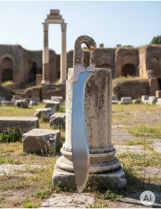 Bronze Iberian Falcata