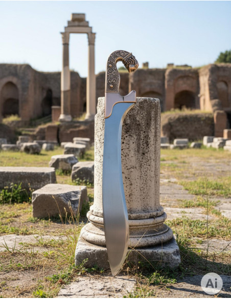 Bronze Iberian Falcata