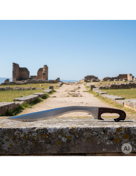 Functional Iberian falcata, blade 60 cm.