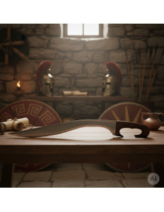 Functional Iberian falcata, blade 60 cm. 2