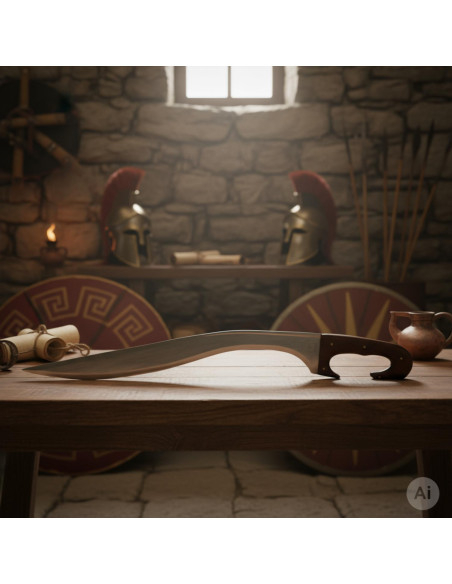 Functional Iberian falcata, blade 60 cm.