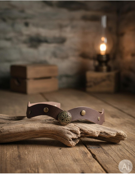 Viking tiara with Celtic knots and...