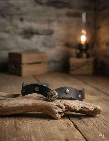 Viking tiara with Celtic knots and...