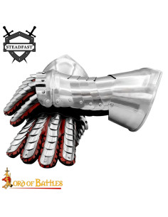Cuirassier gauntlets S. XVI-XVII, mild steel