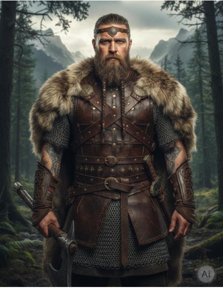 Viking-Celtic tiara with Quaternary...