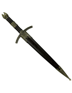 decorative medieval dagger