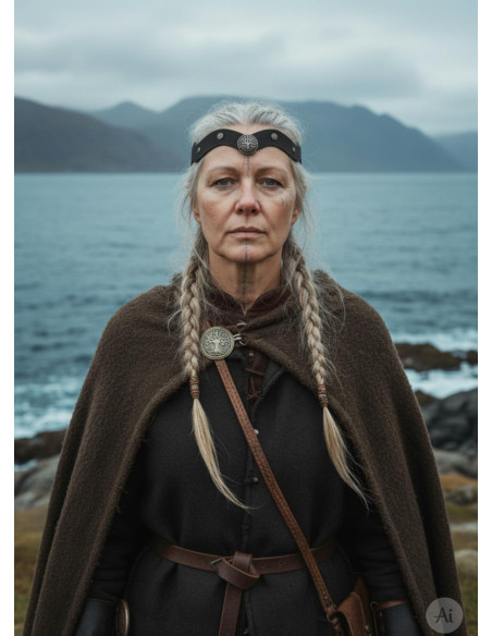 Viking Yggdrasil Tiara in black