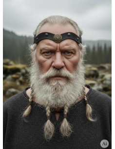 Viking Yggdrasil Tiara in black 2