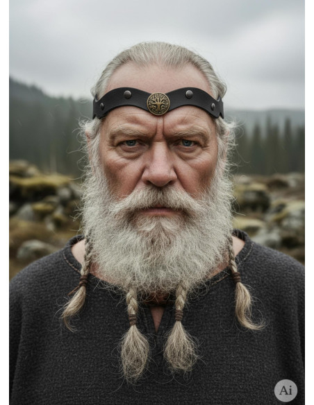 Viking Yggdrasil Tiara in black