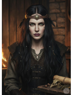 Viking Crown Fresno Yggdrasil in Brown