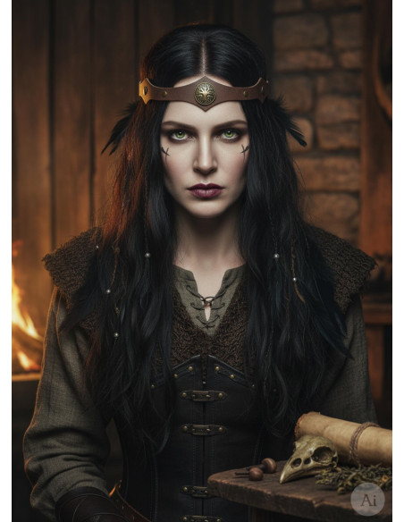 Viking Crown Fresno Yggdrasil in Brown