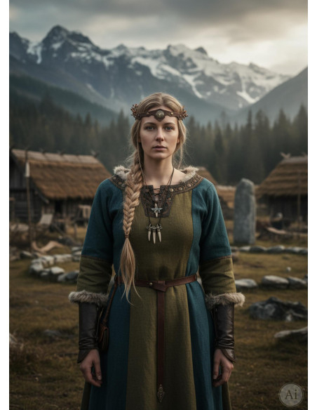 Celtic-Viking Tiara Crann Bethadh in...