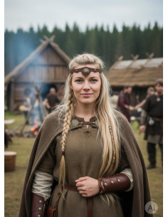 Celtic-Viking Tiara Crann Bethadh in brown