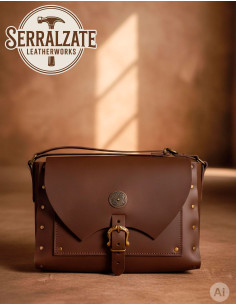 Explorer Bag, shoulder bag type, in brown 2