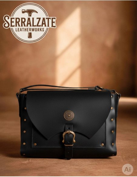 Explorer Bag, crossbody style, in black Explorer Bag, crossbody style, in black