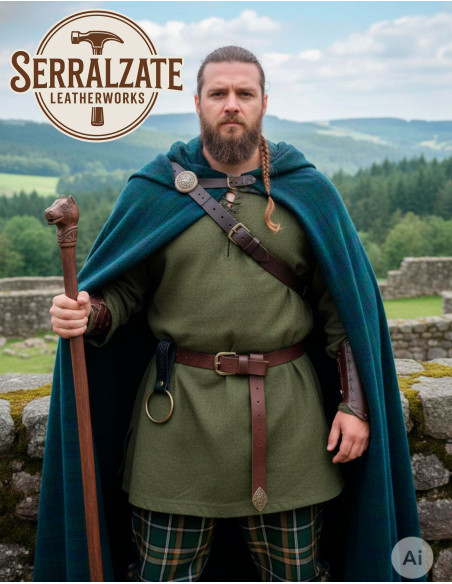 Celtic knot sheath for hanging axe,...