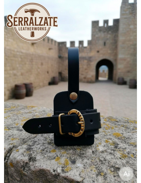 Belt sheath for daggers and knives,...