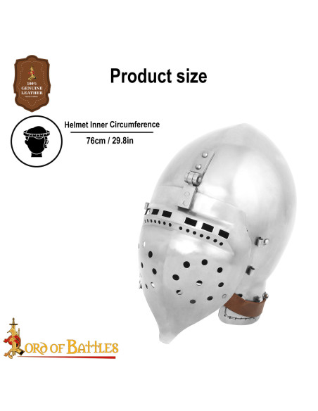 Medieval helmet from the 14th-15th...