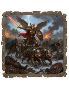 Women's White T-Shirt with Freya, Viking Goddess 2