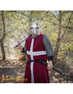 Crusader Knight Helmet, 12th-13th Century (18 gauge) 2