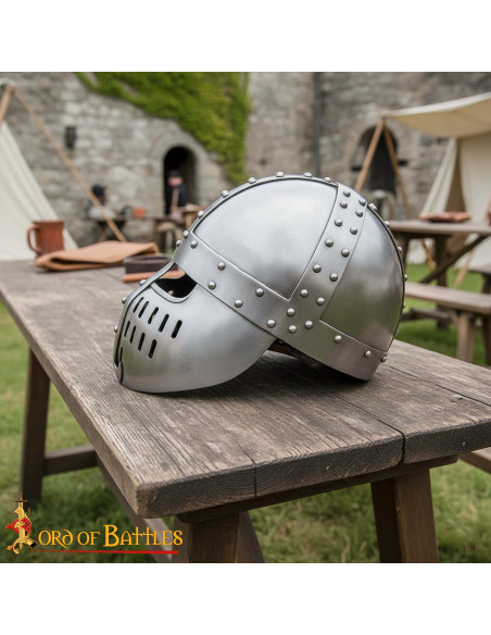 Spangenhelm Knight Helmet Norman,...