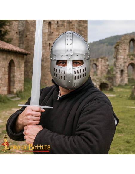Spangenhelm Knight Helmet Norman,...