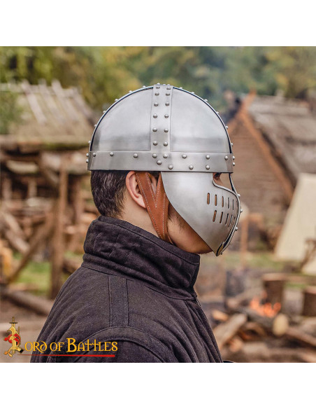 Spangenhelm Knight Helmet Norman,...
