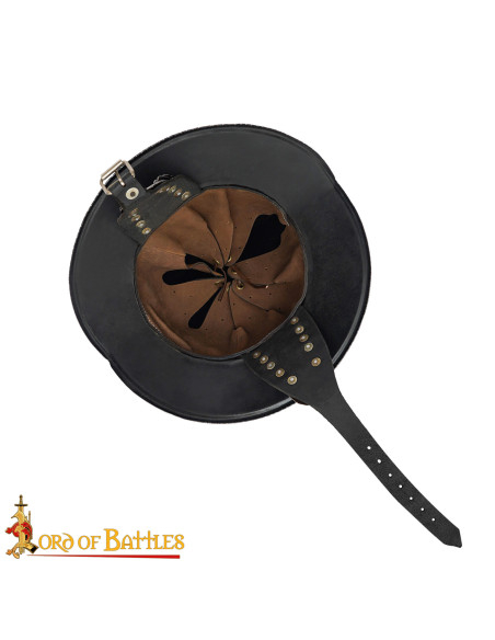 Spanish Morion with feather crest...