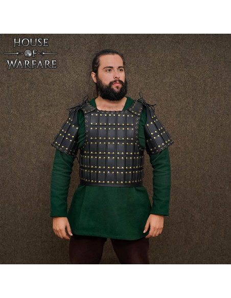 Medieval Leather Brigantine Model...