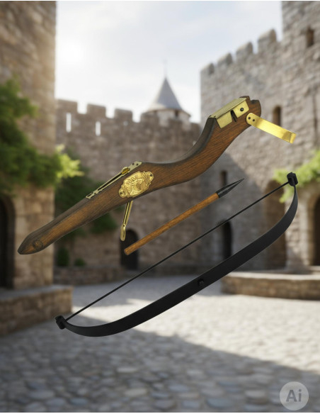 Medieval crossbow, 45 cms.