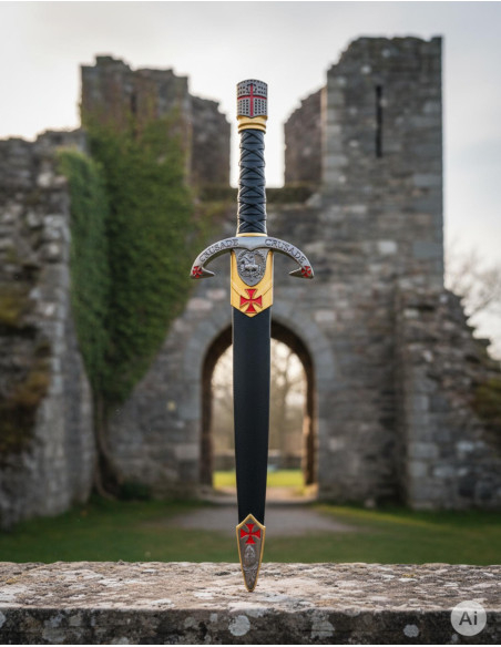 Templar Dagger with Warrior Helmet...