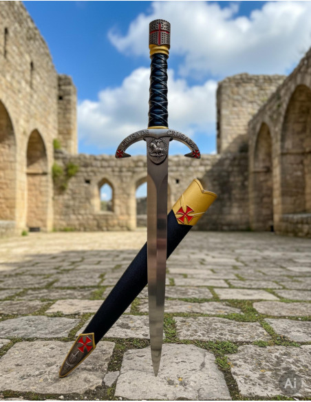 Templar Dagger with Warrior Helmet...