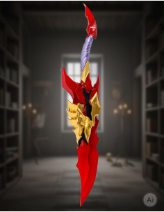 Unofficial Short Sword of Kamish's Wrath from Solo Leveling 2