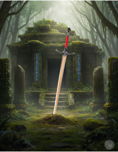 Unofficial Twin Moon Knight Sword, Elden Ring