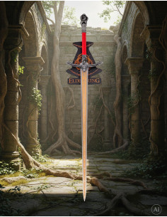 Unofficial Twin Moon Knight Sword, Elden Ring 2