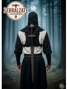 Back Ninja Sheath for a sword, black 2