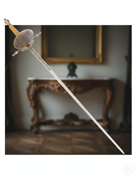 Decorative shell bouquet, nickel-plated