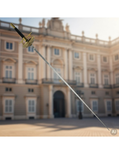 Decorative Spanish Floret, Gold