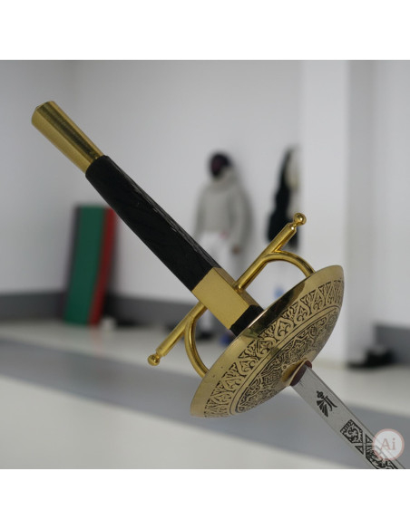 Decorative Spanish Floret, Gold