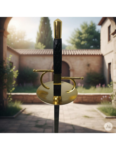 Decorative Spanish Floret, Gold