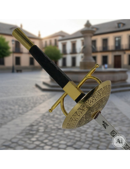 Decorative Spanish Floret, Gold