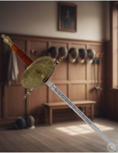 Antique brass shell foil 2