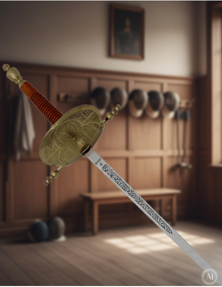 Antique brass shell foil