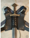 Back Ninja Sheath for a sword, black