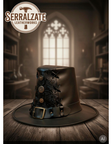 Johann the Witch Hunter Deluxe Hat, black