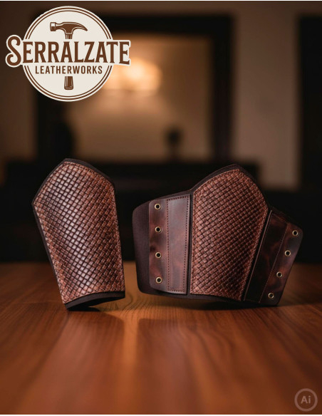 Viking King Haakon Bracelet in Brown Viking King Haakon Bracelet in Brown